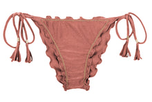 Laad de afbeelding in de Gallery-viewer, Product Front: Rio De Sol Bottom Bottom Shimmer-Copper Frufru

