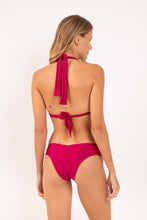 Laad de afbeelding in de Gallery-viewer, Model Back: Rio De Sol Bottom Bottom Shimmer-Desejo Mel
