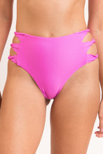 Laad de afbeelding in de Gallery-viewer, Gallery: Rio De Sol Bottom Bottom Vita-Pink High-Waist-Spin
