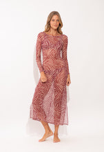 Laad de afbeelding in de Gallery-viewer, Model Front: Rio De Sol Maxi Dresses Dune Dress Lucy
