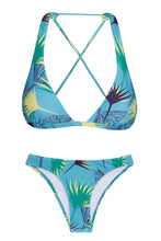 Laad de afbeelding in de Gallery-viewer, Product Front: Rio De Sol Set Flower Geometric Cortinao
