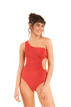 Laad de afbeelding in de Gallery-viewer, Model Front: Rio De Sol One-Piece Malibu-Chili Maeve
