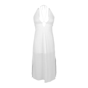 Product Front: Rio De Sol Beach Dresses Memphis-White Saida Yara
