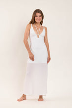 Laad de afbeelding in de Gallery-viewer, Image 05: Rio De Sol Beach Dresses Memphis-White Saida Yara
