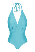 Laad de afbeelding in de Gallery-viewer, Product Front: Rio De Sol One-Piece Orvalho Transpassado
