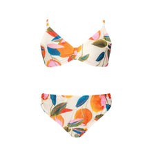 Laad de afbeelding in de Gallery-viewer, Product Front: Rio De Sol Girl&#39;s Two-Piece Picnic Bikini Kids
