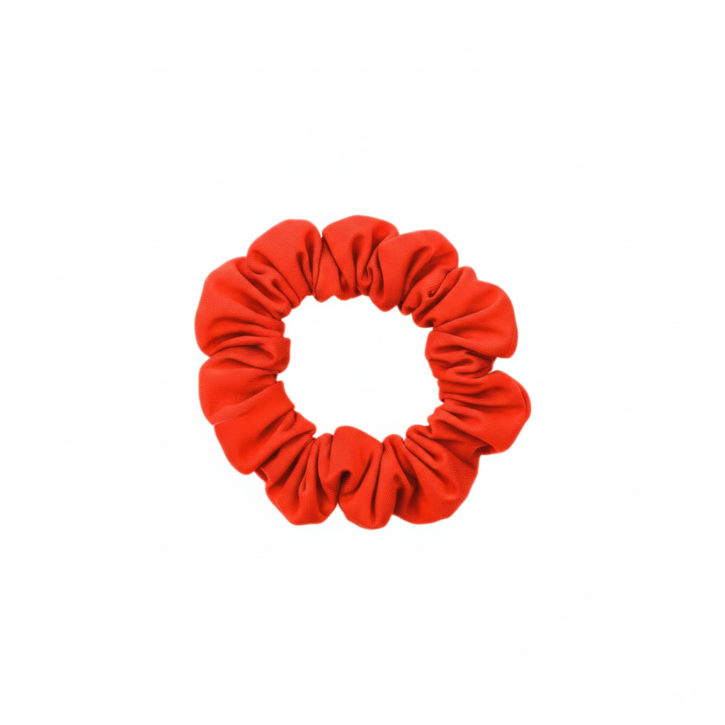 Product Front: Rio De Sol Hair Accessory Rouge Scrunchie