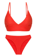 Laad de afbeelding in de Gallery-viewer, Product Front: Rio De Sol Set Set Cotele-Tomate Tri-Tank Comfy
