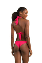 Laad de afbeelding in de Gallery-viewer, Model Back: Rio De Sol Set Set Dots-Virtual-Pink Mel Italy
