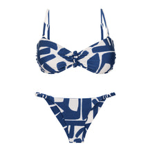 Laad de afbeelding in de Gallery-viewer, Product Front: Rio De Sol Set Set Pottery Bandeau-Crispy Cheeky-Crispy
