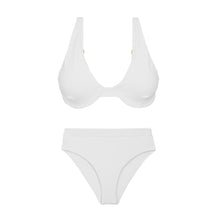 Laad de afbeelding in de Gallery-viewer, Product Front: Rio De Sol Set Set Sand-White Chantal Kora

