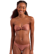 Laad de afbeelding in de Gallery-viewer, Gallery: Rio De Sol Set Set Shimmer-Copper Bandeau-Joy Essential
