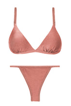 Laad de afbeelding in de Gallery-viewer, Product Front: Rio De Sol Set Set Shimmer-Copper Tri-Fixo California
