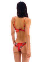 Laad de afbeelding in de Gallery-viewer, Model Back: Rio De Sol Set Set Wildflowers Bra-Sport Lisboa
