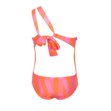 Laad de afbeelding in de Gallery-viewer, Product Back: Rio De Sol Girl&#39;s One-Piece Sunrise Santorini-Kids
