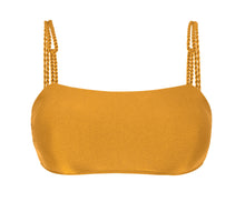 Laad de afbeelding in de Gallery-viewer, Product Front: Rio De Sol Top Top Damasco Bandeau-Reto
