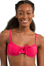 Laad de afbeelding in de Gallery-viewer, Gallery: Rio De Sol Top Top Dots-Virtual-Pink Balconet-Tie
