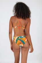 Laad de afbeelding in de Gallery-viewer, Model Back: Rio De Sol Top Top El-Arco Bralette-Orange
