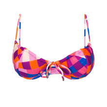 Laad de afbeelding in de Gallery-viewer, Product Front: Rio De Sol Top Top Funny Balconet-Tie
