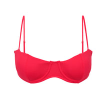 Laad de afbeelding in de Gallery-viewer, Product Front: Rio De Sol Top Top Hibiscus Coral
