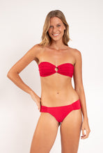 Laad de afbeelding in de Gallery-viewer, Model Front: Rio De Sol Top Top Malibu-Malagueta Mavi
