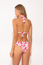 Laad de afbeelding in de Gallery-viewer, Model Back: Rio De Sol Top Top Pua-Hibiscus Mel

