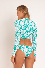 Laad de afbeelding in de Gallery-viewer, Model Back: Rio De Sol Top Top Pua-Valley Reef
