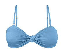 Laad de afbeelding in de Gallery-viewer, Product Front: Rio De Sol Top Top Shimmer-Baltic-Sea Bandeau-Joy
