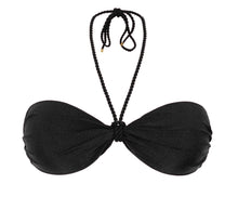 Laad de afbeelding in de Gallery-viewer, Product Front: Rio De Sol Top Top Shimmer-Black Twist
