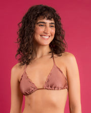 Laad de afbeelding in de Gallery-viewer, Image 09: Rio De Sol Top Top Shimmer-Copper Frufru

