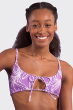 Laad de afbeelding in de Gallery-viewer, Gallery: Rio De Sol Top Top Trail-Purple Tank-Tie
