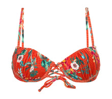 Laad de afbeelding in de Gallery-viewer, Product Front: Rio De Sol Top Top Wildflowers Balconet-Pushup
