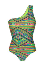 Laad de afbeelding in de Gallery-viewer, Product Front: Rio De Sol One-Piece Tricotart Ombro
