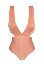 Laad de afbeelding in de Gallery-viewer, Product Front: Rio De Sol One-Piece Trikini Ouro Rosa
