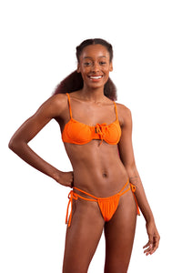 Set Stippen-Oranje Balconet-Stropdas Pipa