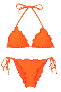Set Dots-oranje Frufru
