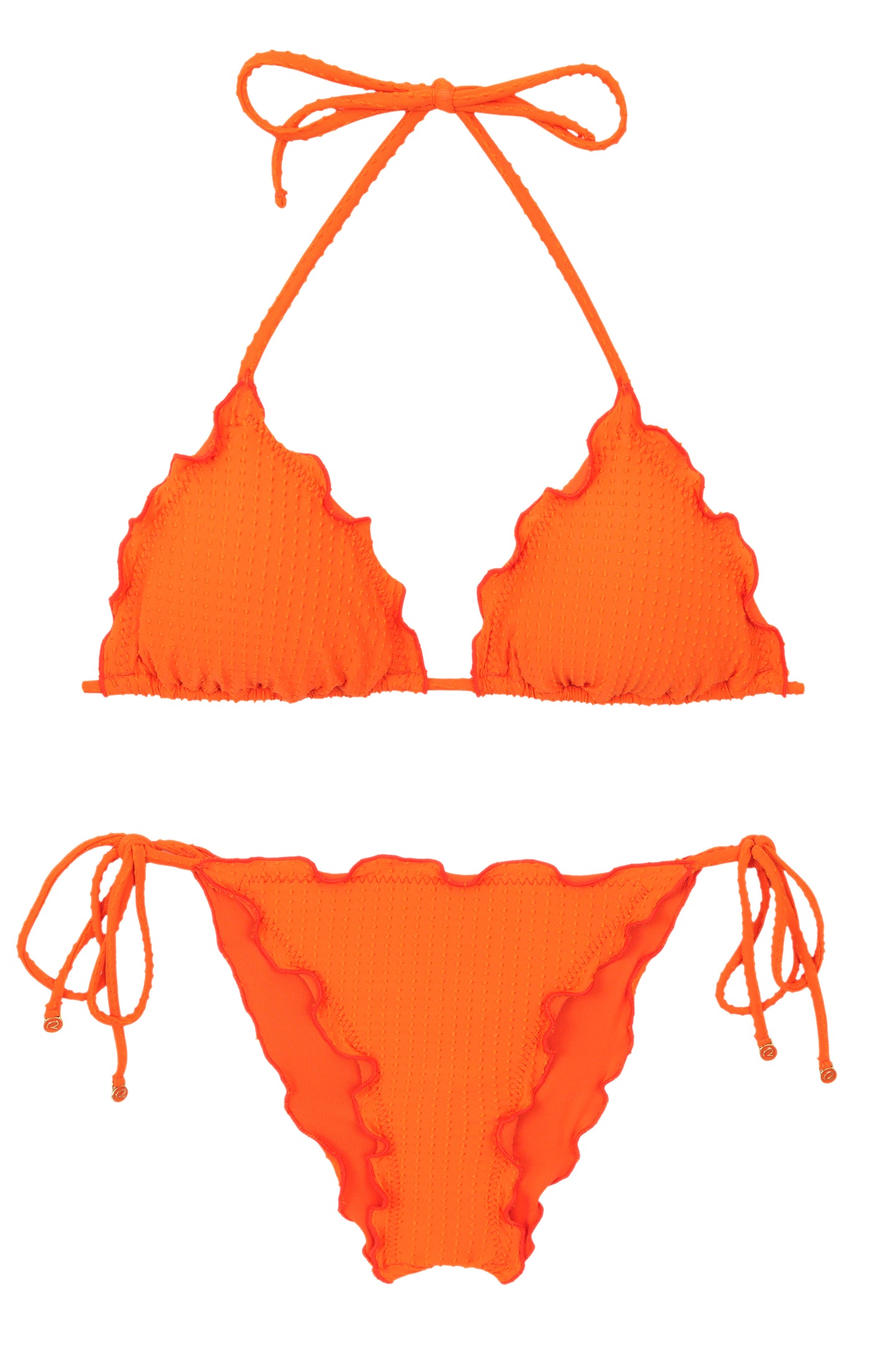 Set Dots-oranje Frufru