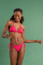 Laad de afbeelding in de Gallery-viewer, Stel stippen-virtueel-roze frufru in
