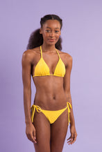Laad de afbeelding in de Gallery-viewer, Set Malibu-Yellow Tri-Inv Cheeky-Tie
