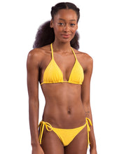 Laad de afbeelding in de Gallery-viewer, Set Malibu-Yellow Tri-Inv Cheeky-Tie
