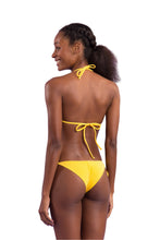 Laad de afbeelding in de Gallery-viewer, Set Malibu-Yellow Tri-Inv Cheeky-Tie
