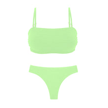 Laad de afbeelding in de Gallery-viewer, Set Sand-Menta Bandeau-Reto Nice-Fio
