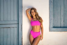 Laad de afbeelding in de Gallery-viewer, Set St-Tropez-Roze Reto Hotpant-Hoog
