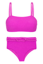 Laad de afbeelding in de Gallery-viewer, Set St-Tropez-Roze Reto Hotpant-Hoog
