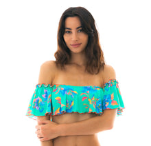 Laad de afbeelding in de Gallery-viewer, Top Acqua Flora Babado
