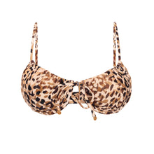 Laad de afbeelding in de Gallery-viewer, Top Leopard Balconet-Tie
