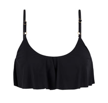 Laad de afbeelding in de Gallery-viewer, Top Leopardo Black Babado
