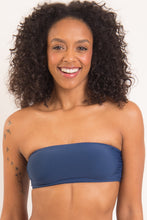 Laad de afbeelding in de Gallery-viewer, Top Navy Bandeau-Reto
