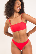 Laad de afbeelding in de Gallery-viewer, Top Rouge Bandeau-Reto
