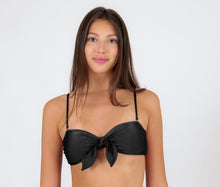 Laad de afbeelding in de Gallery-viewer, Top Shimmer-zwarte bandeau-nr
